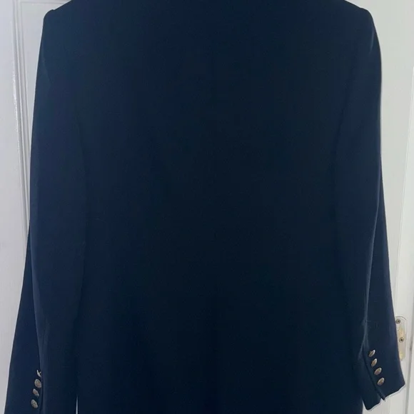 Lauren by Ralph Lauren Women’s Midnight Blue Jacket with Gold Accents size 6 - Picture 7 of 7